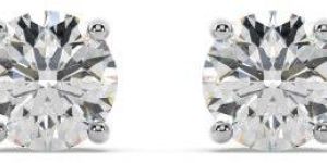Lab Grown Diamond Solitaire Studs