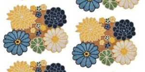 Beaded Table Runner Set