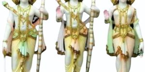 RAM Jodi Marble Statue