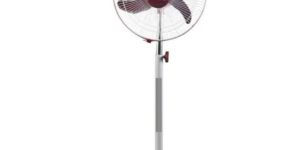 16 Inch Maroon Eco Bullet Pedestal Fan