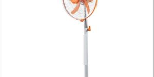 16 Inch Orange Budget Pedestal Fan