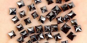 Black Princess Cut Excellent Diamond