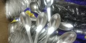 Silver Disposable Spoons