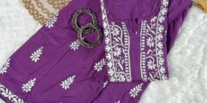 Ladies Chikankari Kurti