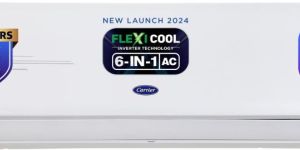 Carrier 1 Ton 3 Star AI Flexicool Inverter