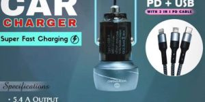 Branford Ultra Fast Car Charger Type C