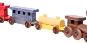 Wooden Train Toy