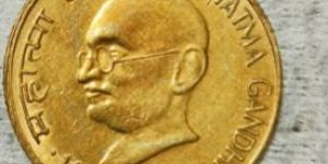 Mahatma Gandhi 1869-1948 Old Coin