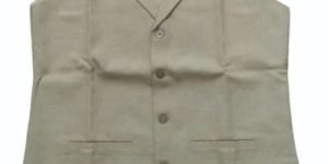 Girls Poly Viscose College Waistcoat