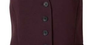 Ladies Poly Viscose Hospital Waistcoat