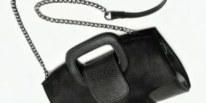 Ladies Black Leather Handbags
