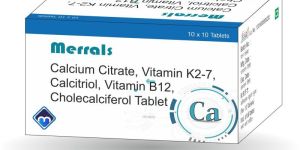 Calcium Citrate and Vitamin D3 Tablet