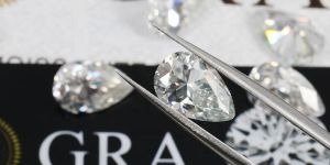 Loose Moissanite Diamond GRA Certified