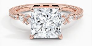 Rose Gold Wedding Diamond Ring