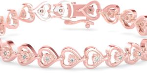 Round Diamond Designer Bracelet for Women Party Wear