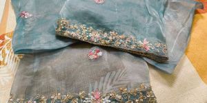 Silk Georgette Handmade Potli Bag Fabric