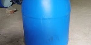 50 LITRE BLUE HDPE DRUM