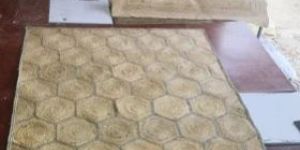 Hexagonal Pattern Jute Carpet