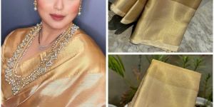 Rani Mukherjee Tissue Banarasi Saree