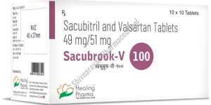 Sacubrook-V 100 Sacubitril And Valsartan Tablets