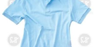 Men Plain Dot Knit Polo T Shirt