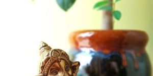 Brass Dancing Ganesh