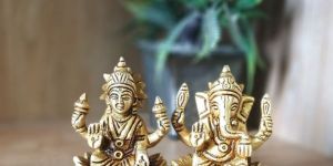 BRASS LAXMI GANESH JO 002