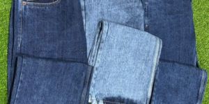 Mens Knitted Denim Jeans