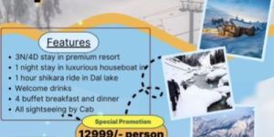 Enchanting Beauty of Kashmir Tour Package