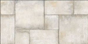 Indigo Beige Stone Punch Bathroom Floor Tiles