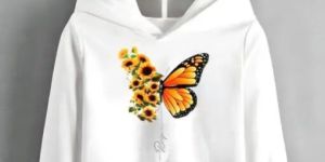 Ladies Full Sleeve Crop Hoodie