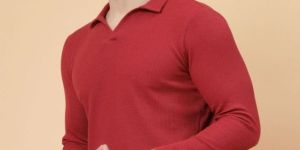 Mens Full Sleeve Polo T Shirt