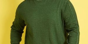 Mens Full Sleeve Round Neck T Shirt