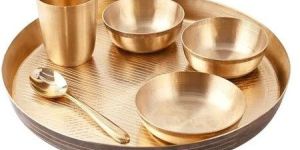 6 Pieces Bronze Dinner Set