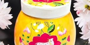 Printed Metal Dry Fruit Jar