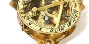 Nautical Maritime Sundial Brass Compass