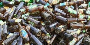 Glass Beer Bottle Scrap