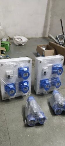 15 AMP Socket Rectangular Industrial Extension Board