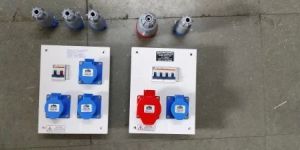 25 AMP Socket Rectangular Industrial Extension Board