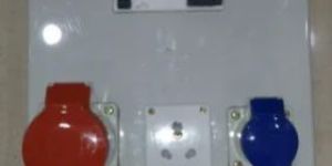 3 Socket Rectangular Industrial Extension Board