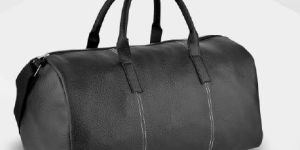 Non Leather Black Duffle Bag