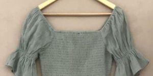 Beachwear Crop Top and Palazzo Set