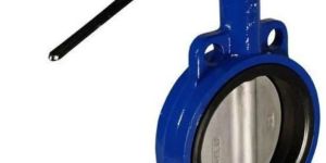Blue Butterfly Valve