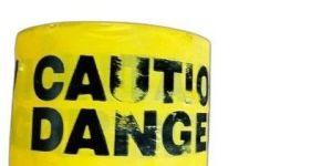 Yellow Barricade Caution Tape