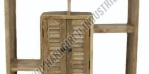 Rectangular Wooden Bookshelf