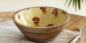 500 Ml Wooden Bowl