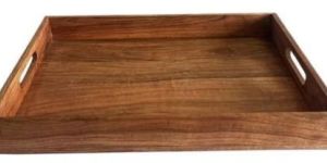 Square Wooden Serving Tray