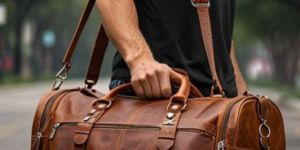 Leather Duffle Bag