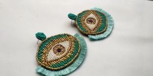 Embroidery Earrings