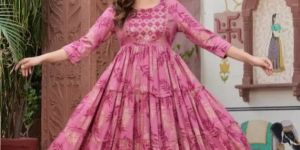 Long Anarkali Kurti